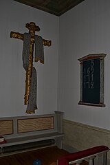 Altarkorset från Träslövs kyrka.