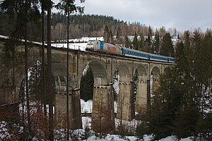 Eisenbahnbrücke Głębce