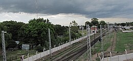 Vías de la Estación Bosques.