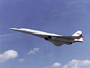 O Tu-144LL usado pela NASA.