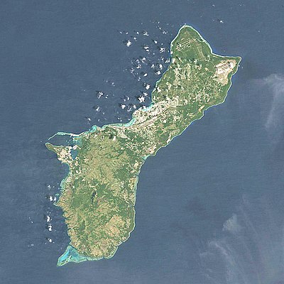 Kartposition Guam