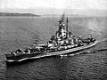 A South Dakota osztályú USS Massachusetts (BB-59) amerikai csatahajó. A casablancai csatában bevetett legnagyobb szövetséges hadihajó.