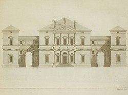 Villa Pisani (Palladio) Leoni – Forlæg for Hammond-Harwood House (1774) i Annapolis.