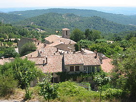 Vue de Montfuron