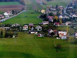 Vue du chef-lieude Juvigny