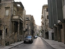 War-damaged buildings, Beirut, Lebanon.jpg