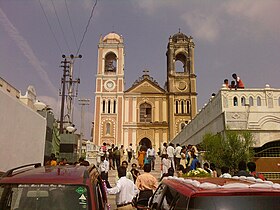 Cathédrale Saint-Joseph, à Hyderabad (Inde)