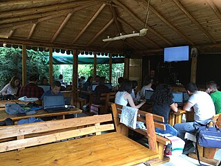 Participants during the lectures