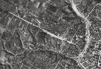 Віленская вуліца на нямецкім аэрафотаздымку 1944 г.