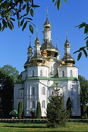 Троїцька церква Густинського монастиря на Чернігівщині. 1674