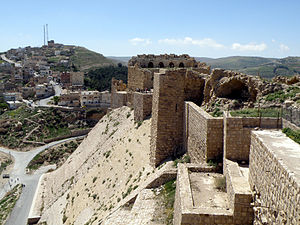 Руины замка Керак