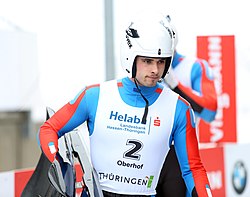 Antonín Brož 2017 in Oberhof