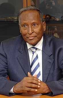 Abdullahi Yusuf Ahmed, president of the transitional government of Somalia Abdullahi Yusuf Ahmed (28-03-2006).jpg