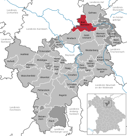Bad Berneck im Fichtelgebirge - Localizazion