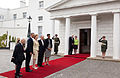 Obama ja Irlannin presidentti Mary McAleese Dublinissa vuonna 2011.