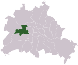 Distretto di Charlottenburg – Localizzazione
