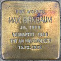 Braunschweig Bertramstraße 14 Stolperstein Max Birnbaum