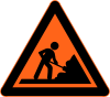 Roadworks ahead