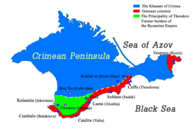 Location of Crimea