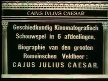 Файл: Гай Юлий Цезарь (1914) .webm