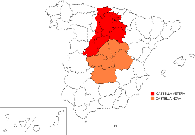 Localização de Castela