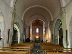 Nef de l'église Sainte-Croix