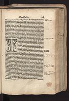 Marginàlies impreses i manuscrites a un exemplar de la Cosmografia (1545) de Sebastian Münster