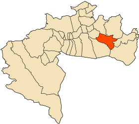Localisation de Aïn Naga