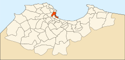 Localização de Alger Centre