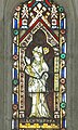 Stained glass of St. Leonard of Noblac in the parish church: mid-14th century, restored in 1859