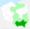 Występowanie nerecznicy mocnej w Polsce.