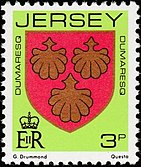 Dumaresq Family Coat of Arms Stamp