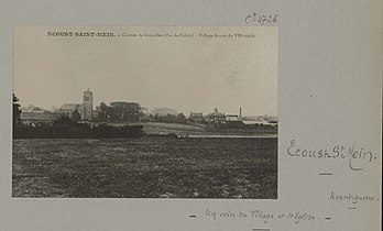 Une vue du village avant 1914.