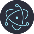 Description de l'image Electron Software Framework Logo.svg.