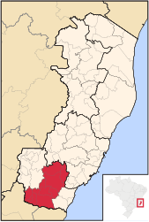 Cachoeiro de Itapemirim – Mappa