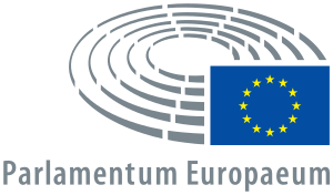 The official emblem of the European Parliament.