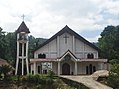 Gereja GKPI Sitompul Sangkaran di Desa Sangkaran