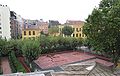 Hof des Galatasaray-Gymnasiums in Beyoğlu. September 2006.