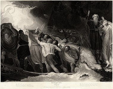 George Romney - William Shakespeare - The Tempest Act I, Scene 1.jpg