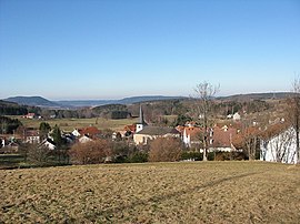 A general view of Gerbépal