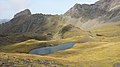 Les hauts lacs de Louesque depuis Sanctus.