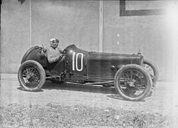 Segrave au Grand Prix de l'ACF, en 1921