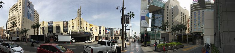 Head house of the LA Metro Hollywood/Vine station