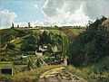 『ジャレの丘』1867年。油彩、キャンバス、87 ×　114.9 cm。メトロポリタン美術館（ニューヨーク）[25]。