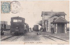 JOUY-LE-CHATEL - La gare