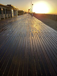 Les planches de la plage de Deauville