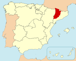 Provincia di Lleida – Localizzazione