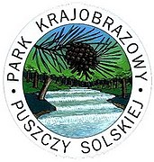 Logotyp Park Krajobrazowy Puszczy Solskiej