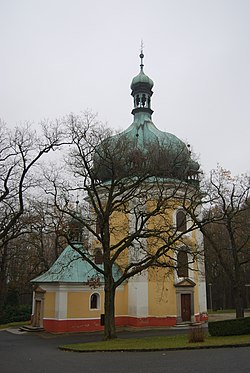 Poutní kostel Jména Panny Marie v Lomci