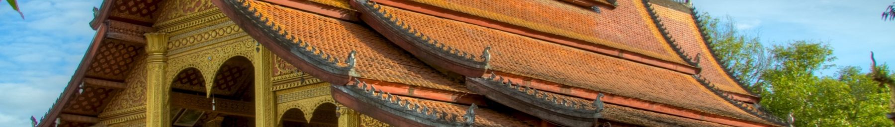 Wat Sen in Luang Prabang, a UNESCO World Heritage city